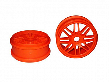 Набор колесных дисков 18 оранжевые 2шт