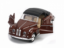 Машина Ideal 13039 Ретромобиль Old Times темнокрасный, тент