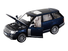 Машина АВТОПАНОРАМА 2013 Range Rover, темносиний, 134, свет, звук, инерция, вк 17,513,59 см