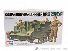 Сборная модель Англ UNIVERSAL CARRIER Europ Camp с 5фиг 135