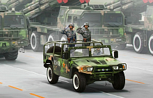 Сборная модель Автомобиль Dong Feng Meng Shi 1.5 ton Military Light Utility Vehicle 1/35