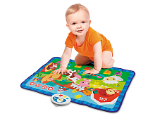 Интерактивная игрушка Kids Hits Музыкальный коврик с огоньками Кто пасется на лугу