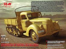 Сборная модель ICM Автомобиль, V3000SSS M SdKfz3b Maultier, Второй мировой войны, 135