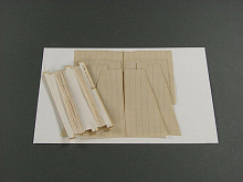 Комплект дополнительных парусов для модели HMB Endeavour, 196