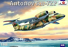 Сборная модель  Антонов Aн-72П патрульный самолет Amodel