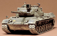 Склеиваемая модель Tamiya 135 Запгерм танк Leopard 1963г c 105мм пушкой и командиром