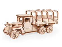 Деревянный конструктор Lemmo Грузовичок ЛТВП, 52 детали