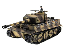 Радиоуправляемый танк Taigen 116 Tiger 1 Германия, поздняя версия 24G RTR летний камуфляж