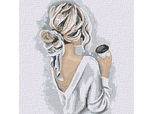 Картина по номерам 30Х30 УТРЕННЕЕ НАСТРОЕНИЕ 16 цветов