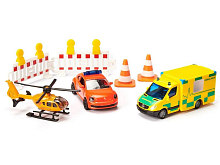 Набор Siku 6332 Служба спасения, техника и аксессуары