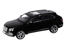 Машина АВТОПАНОРАМА Bentley Bentayga, черный, 134, свет, звук, инерция, вк 17,513,59 см