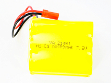 Аккумулятор HUI NA NiCd 400mAh, 72V, JST, двухрядный для Huina 1572, 1585