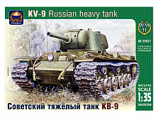 Сборная модель ARK 35021 Советский тяжелый танк КВ-9, 1/35