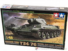 Сборная модель Советский танк T3476 1941г 148