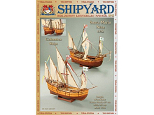 Сборные бумажные модели Shipyard каракка Santa Maria и каравелла Nina №65, 196