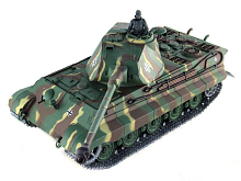 Радиоуправляемый танк Heng Long 116 KingTiger Германия 24G RTR PRO краснокоричневый