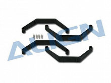 Стойки посадочных шасси, пластик,черные, TRex 450