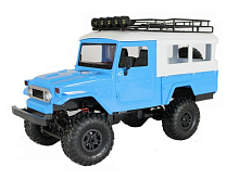 Радиоуправляемая автомодель MN MODEL джип Toyota FJ45 синий 4WD 24G 112 RTR