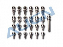 Комплект стальных шариковых наконечников тяг для радиоуправляемого вертолета Align TRex 600