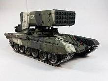 Сборная модель Танк Russian TOS1 24Barrel 135