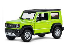 Машина АВТОПАНОРАМА Suzuki Jimny, 118, зеленый, свет, звук, вк 24,5х12,5х10,5 см
