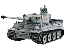 Радиоуправляемый танк Taigen 116 Tiger 1 ранняя вер HC, башня на 360, подш в ред, откат ствола