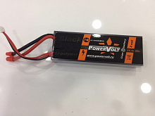 Аккумулятор PowerVolt Li-Po 2000mAh 11.1V 25C T-plug для 1/10, шт