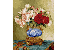 Картина по номерам 40х50 Бузин Восточный мотив 29 цветов