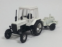 Трактор МТЗ82 пластмасса с прицепом ПолеваяКухня 143