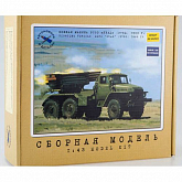 Сборная модель Боевая машина РС30 Град 375Д 1963 г 143