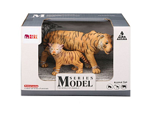 Набор фигурок животных MASAI MARA MM211105 серии Мир диких животных Семья тигров, 2 пр