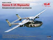 Сборная модель ICM Cessna O2A Skymaster, Американский самолетразведчик, 148