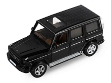 Машина АВТОПАНОРАМА MercedesBenz G350d, черный, 132, свет, звук, инерция, вк 18913,5 см