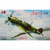 Сборная модель Самолет Ла-5/Ла-5Ф (Гаргротный) 1/48