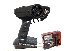 Двухканальная радиоуправляемая система  комплект TXRX 24G для автомоделей Himoto E10