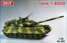 Сборная модель SKIF Танк T-80УД, 1/35