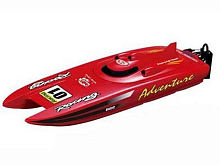 Радиоуправляемый скоростной гоночный катер Heng Long 3788 красный 24G RTR