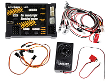 Комплект освещения GTPower 6 светодиодов с блоком управления и звуковой системой