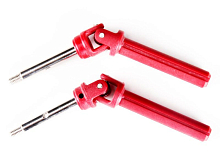 Задняя ось колеса с крестовиной и муфтой привода, 2шт, тюнинг