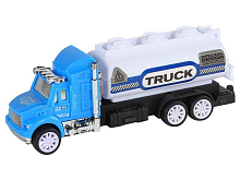 Машина AUTODRIVE Цистерновоз 12,5см инерционная, вп 18,2415,5см, ,