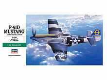Сборная модель Hasegawa Самолет P51D MUSTANG, 148