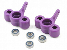 Поворотные кулаки TEMaxx Steering Knuckles синие