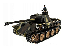 Радиоуправляемый танк Taigen 116 Panther type G Герм HC версия, башня на 360, подш, 24G RTR