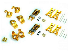 Комплект алюминиевого тюнинга для Himoto 118 42 предмета