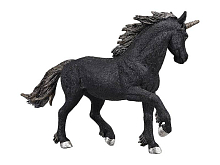 Фигурка KONIK Чёрный единорог