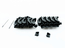 Запасные траки гусениц для танка Sherman 76mm, металл 10 звеньев