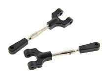 Верхние рычаги задней подвески для  автомоделей Himoto 4186, 4186BL, 2шт