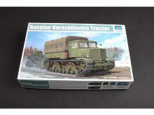 Сборная модель Советский тягач Ворошиловец 135
