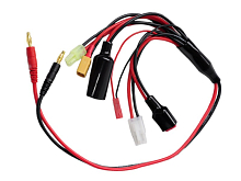 Кабель для зарядного устройства Banana  TRXTamiyaJSTTplugMini TamiyaXT60