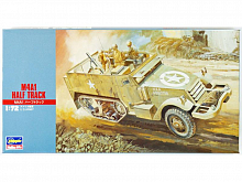 Сборная модель Hasegawa Бронетранспортер M4A1 HALF TRACK, 172